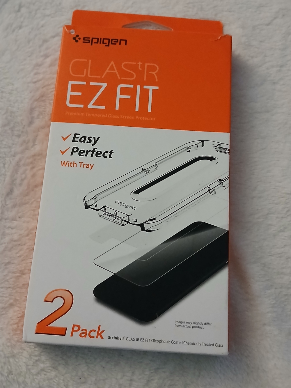 🎵 Spigen iPhone 11/XR Glas.tR EZ Fit Tempered Glass Screen Protector (2 Pack)